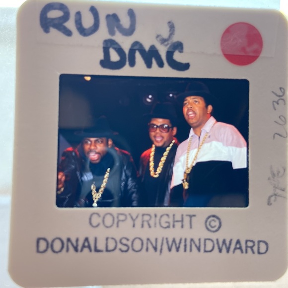 Original 35mm RUN DMC Candid Transparency Slide - Picture 2 of 4